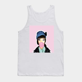 POP! Doll with Blue Hat Tank Top